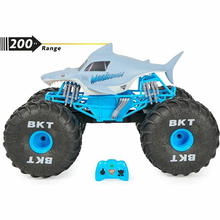 Mega Megalodon Remote Control Monster Truck for Kids