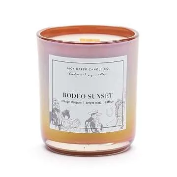 Jack Baker Candle Co. Rodeo Sunset Candle - Soy Wax with Essential Oils