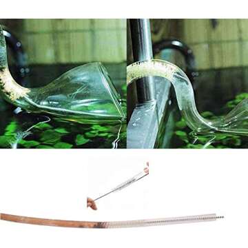 ICEYLI Flexible Tube Cleaning Brush 60 Inch for Home