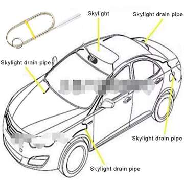 ICEYLI Flexible Tube Cleaning Brush 60 Inch for Home