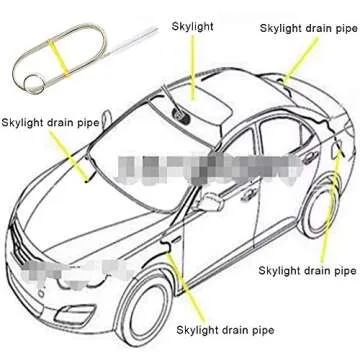 ICEYLI Flexible Tube Cleaning Brush 60 Inch for Home