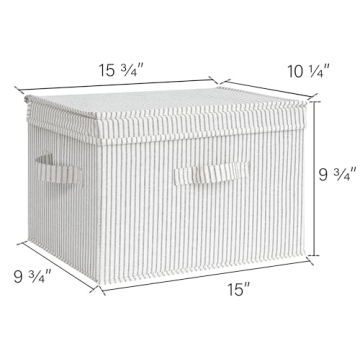 Stylish StorageWorks Decorative Storage Boxes for Organized Living