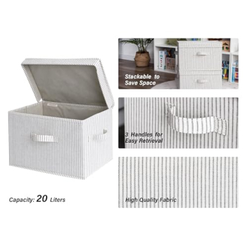 Stylish StorageWorks Decorative Storage Boxes for Organized Living