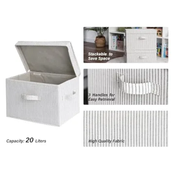 Stylish StorageWorks Decorative Storage Boxes for Organized Living