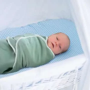 GLLQUEN Baby Swaddle Sleep Sacks - Ideal for Newborns