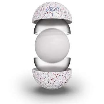VICE Pro Drip Version Golf Balls (Red/Blue Drip)