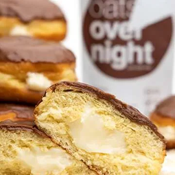 Oats Overnight Boston Cream - Delicious Breakfast with Protein