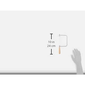 OLSON SAW SF63510 Coping Saw Frame Deluxe Coping Frame/End Screw, Original