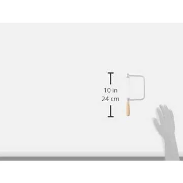 OLSON SAW SF63510 Coping Saw Frame Deluxe Coping Frame/End Screw, Original