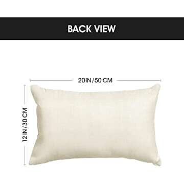 AVOIN colorlife Halloween Spooky Polka Dot Pumpkin Throw Pillow Cover, 12 x 20 Inch Bat Horror Pink Cushion Case Decoration for Sofa Couch