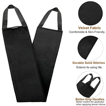 Yvoier Tanning Applicator Mitt Set for Flawless Tan