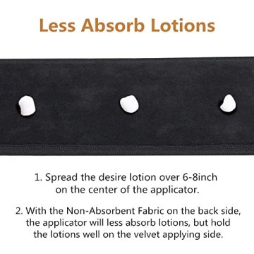 Yvoier Tanning Applicator Mitt Set for Flawless Tan