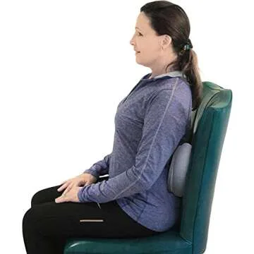 Dot&Dot Twist Memory Foam Travel Pillow for Comfortable Travels