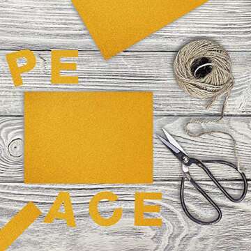 BigOtters 20 Sheets Glitter Cardstock, 10 Colors Premium Glitter Paper for Crafts, 8.5 x 11 Inches, 250GSM