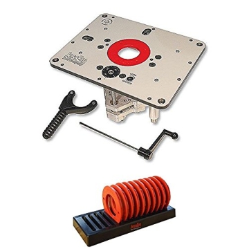 JessEm Rout-R-Lift II Router Lift and Insert Ring Kit