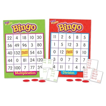 Edu-Fun with Trend Enterprises Multiplication Bingo Game