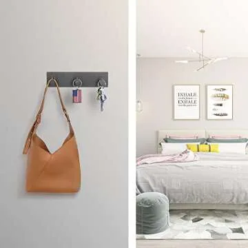 VIRFIN Key Holder for Wall - Stylish, Durable & Easy Install