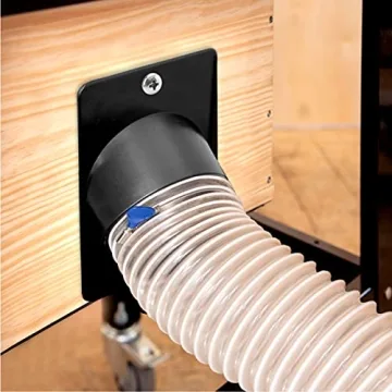 POWERTEC 70153 Angled Dust Port Adapter for Woodworking