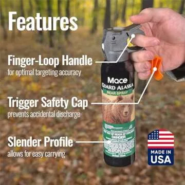 Mace Guard Alaska Bear Spray for Outdoor Safety