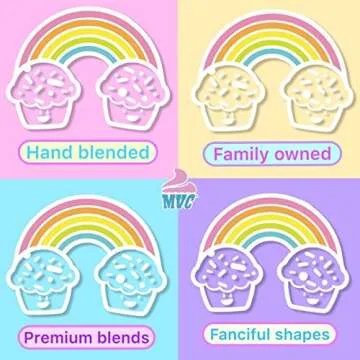 Manvscakes Sprinkles- Edible Cake and Cupcake Sprinkles with Assorted Shapes and Sizes for Parties, Metallic Sprinkle Mix for Cookies, Ice Cream, Cake and Cupcake Decorating, 4 oz, Gold sprinkles