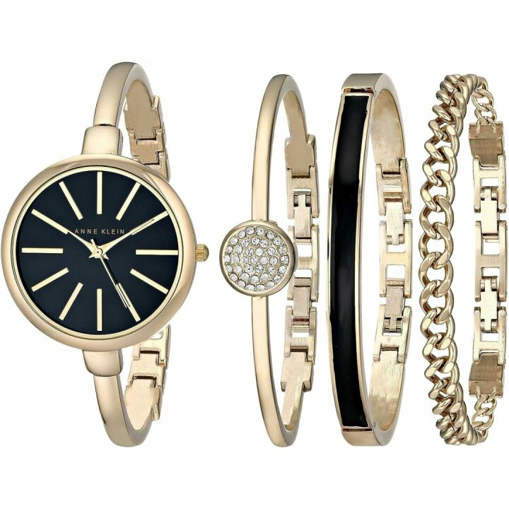 Anne Klein Women’s AK/1470 Bangle Watch Set