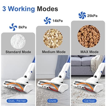 Whall Cordless Vacuum Cleaner Strong Suction Lightweight