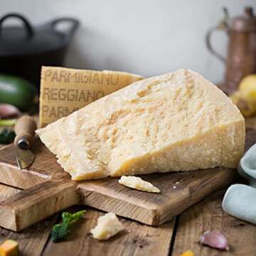 Parmigiano Reggiano DOP 36 months 2.2 lb (1kg) - The Only Parmesan - EMILIA FOOD LOVE Selected with ...