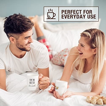 Engagement Coffee Mugs Set for Couples - AW BRIDAL