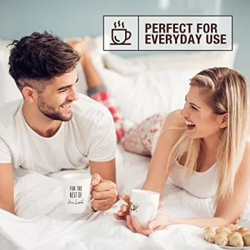 Engagement Coffee Mugs Set for Couples - AW BRIDAL
