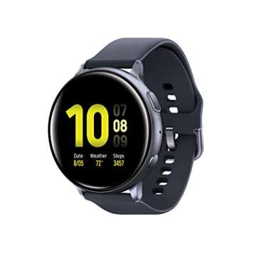 SAMSUNG Galaxy Watch Active 2 Smart Watch 44mm US Version GPS Bluetooth Advanced Health Monitoring F...