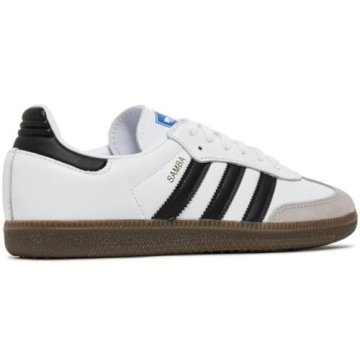 adidas Samba OG Big Kid Shoes in White - Size 6