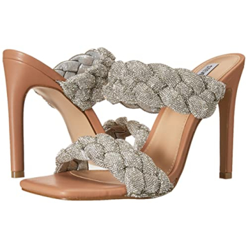 Steve Madden Kenley Heeled Sandals with Rhinestones