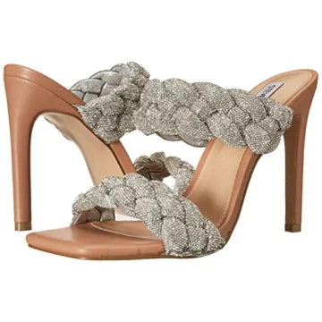 Steve Madden Kenley Heeled Sandals with Rhinestones