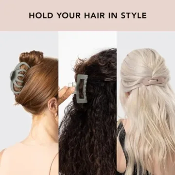 Stylish Kitsch Eco-Friendly Claw Clips for All Hair Types