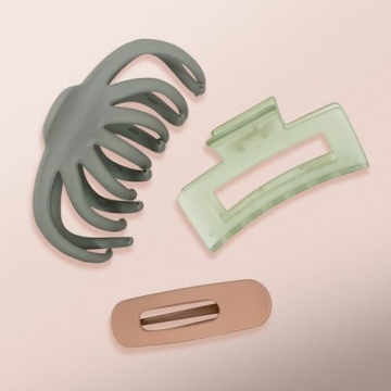 Stylish Kitsch Eco-Friendly Claw Clips for All Hair Types