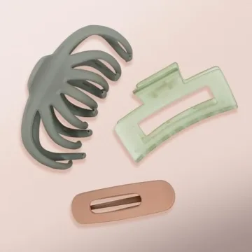 Stylish Kitsch Eco-Friendly Claw Clips for All Hair Types