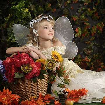 Hicarer 3 Pcs Halloween Rhinestone Leaf Headband Metal Elf Ears Fairy Costume Crown Princess Cosplay for Women(Silver)