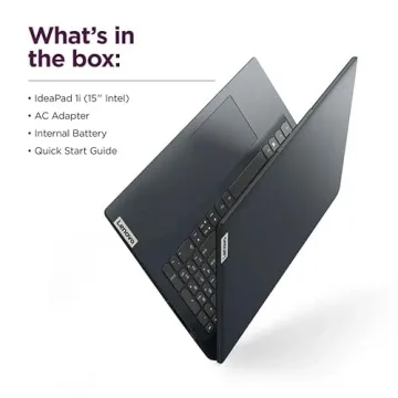 Lenovo IdeaPad 15.6" Laptop - Intel, 4GB RAM, 128GB SSD