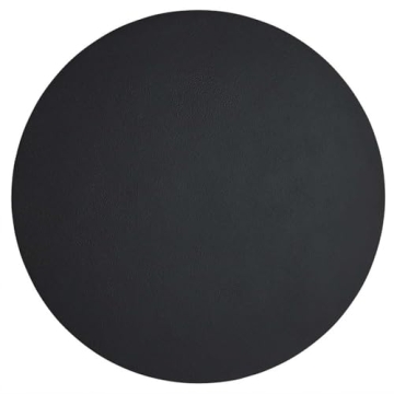 Modway Caspian Concrete Round Black Coffee Table