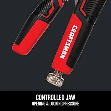 CRAFTSMAN Locking Pliers Set - Comfort Meets Precision