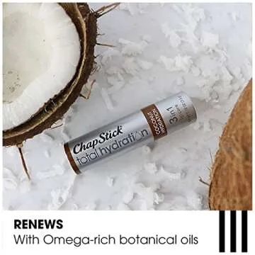 ChapStick Total Hydration Coconut Lip Balm - 0.12 Oz