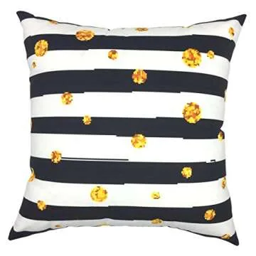 YOUR SMILE Geometric Throw Pillow Covers for Stylish Decor