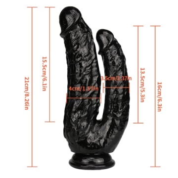 Explore Pleasure with the 8 Inch Double-Ended Dildo