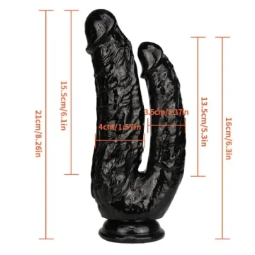 Explore Pleasure with the 8 Inch Double-Ended Dildo