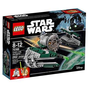 LEGO Star Wars Yoda's Jedi Starfighter 75168 Building Kit for 96 months to 144 months (262 Pieces)