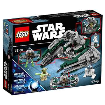 LEGO Star Wars Yoda's Jedi Starfighter 75168 Building Kit for 96 months to 144 months (262 Pieces)