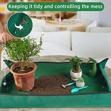 Extra Large Repotting Mat - Waterproof Gardening Solution