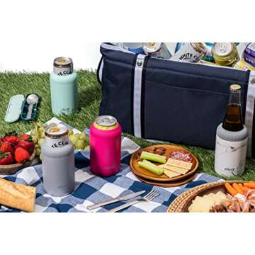 Ello Insulated Stainless Steel Koozie for Cold Drinks