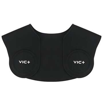 Segbeauty Hair Salon Stylist Cutting Collar, Black Rubber Neck Wrap Neck Guard for Haircut Hair Dye, Professional Hairdressing Hair Cutting Pad Guide