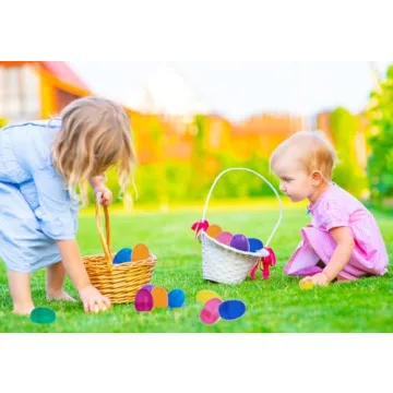 Colorful Fillable Easter Eggs 50 Pack for Fun Celebrations